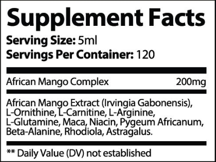 African Mango Liquid Burn