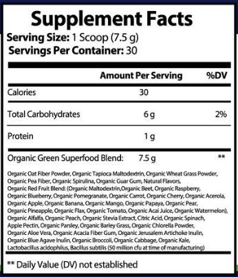 Organic Green Superfood