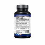 Back of Pump The Fuel Oxy-Burn 60-capsule bottle showing Supplement Facts, ingredients and product information